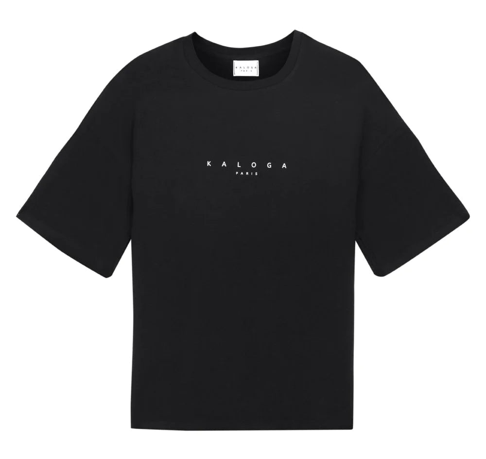 T-SHIRT KALOGA PARIS BLACK