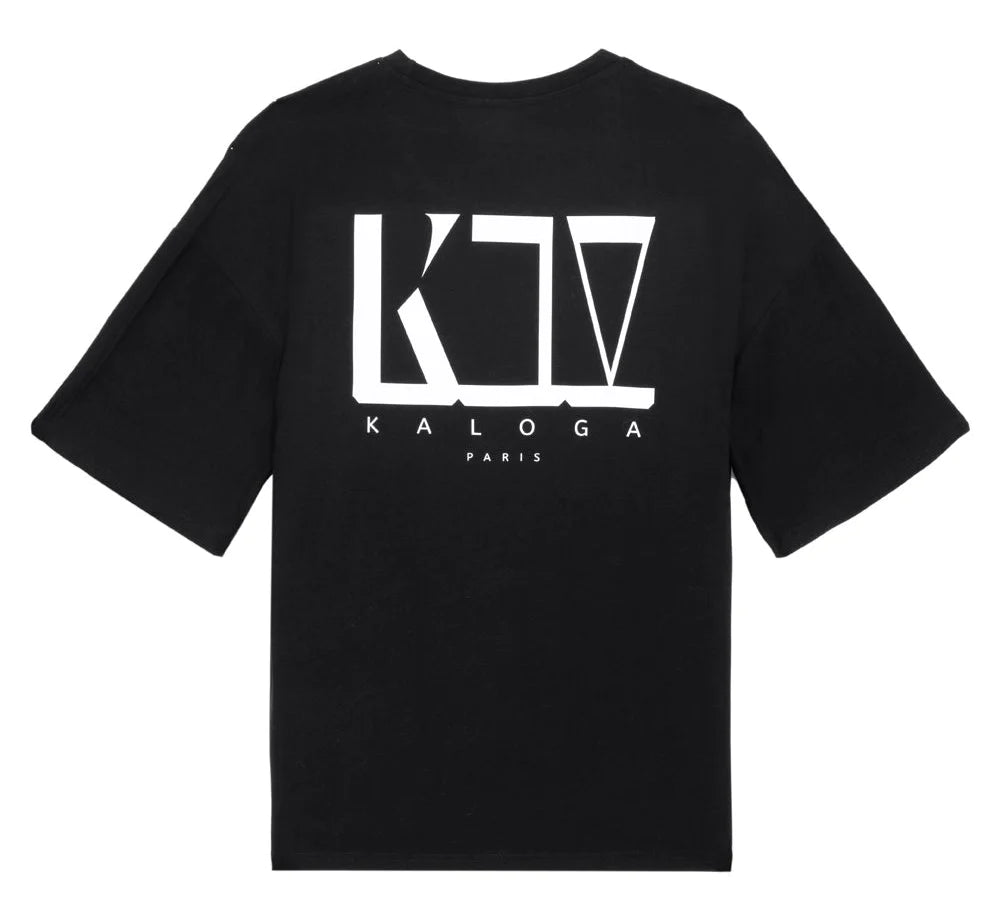 T-SHIRT KALOGA PARIS BLACK